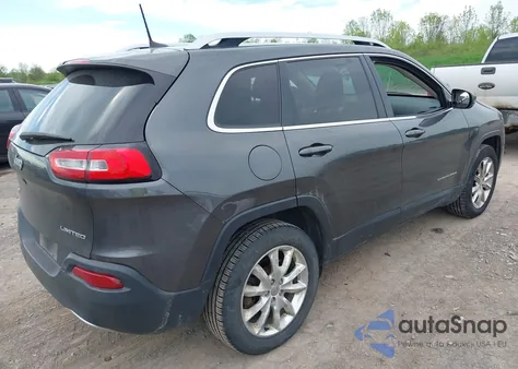 2016 Jeep Cherokee Limited from USA, damaged, VIN 1C4PJMDB3GW270782